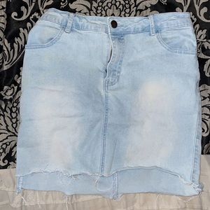 Forever 21 Stretchy Jean skirt
